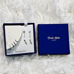 Norah Blake Sterling Silver Earring Set (5 Pairs)